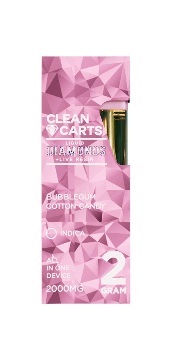 ccpt2 clean carts, clean carts disposable, clean cart, cart clean, cleancarts, Bubblegum Cotton Candy strain, clean Bubblegum Cotton Candy